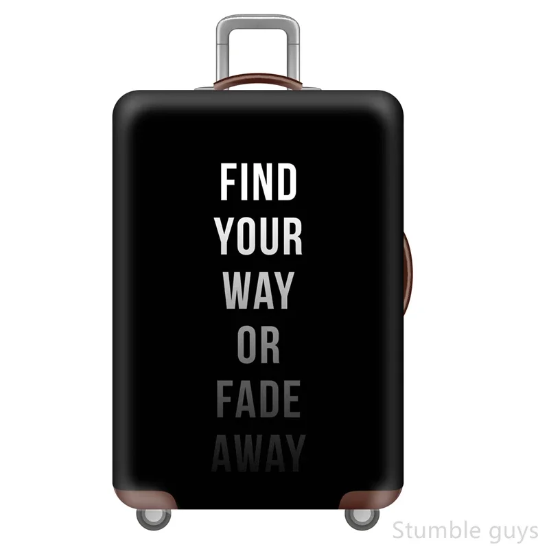 

Protective Elastic Suitcase Sleeve Dustproof Durable Anti-Scratch Luggage Cover Must-Have For Airline Travel 18-32 Inch