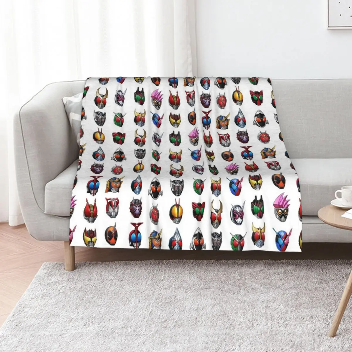 Kamen Rider - Heisei Era Throw Blanket Luxury Thicken halloween Comforter Luxury Luxury Brand Softest Blankets