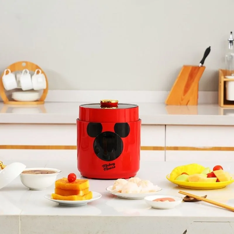 Disney Mickey personality cute anime movie fully automatic rice cooker holiday gift creative cartoon mini cooking pot wholesale