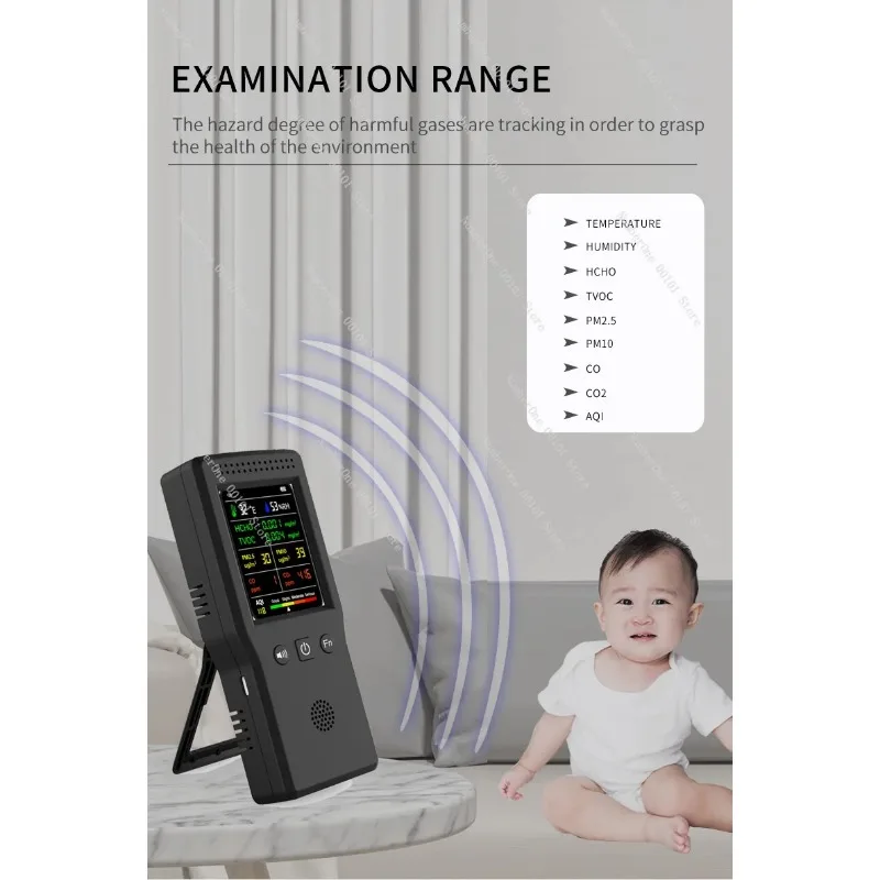 9-in-1-handheld-air-quality-monitor-high-precision-gas-detector-for-formaldehyde-voc-pm25-portable-pollution-tester