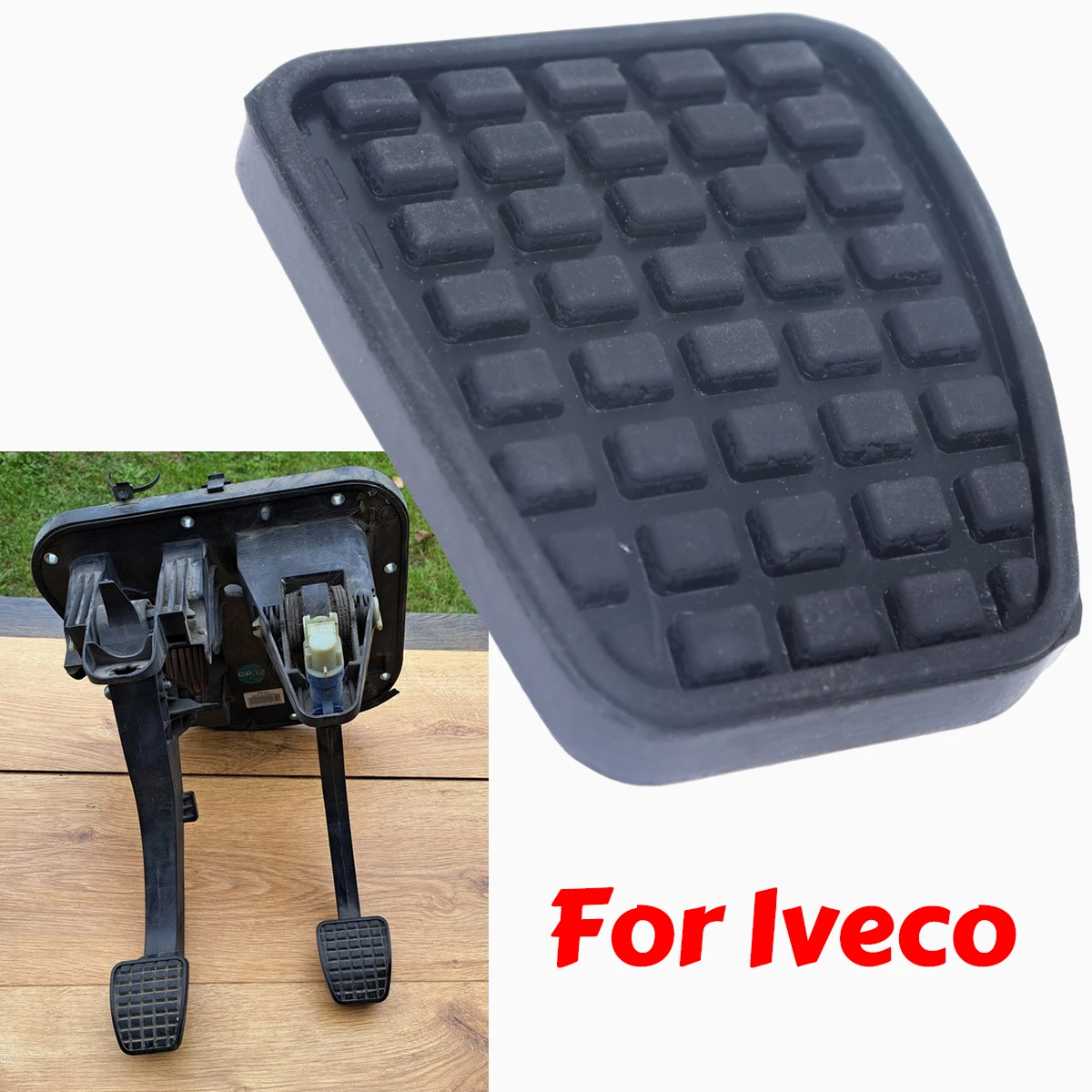 

Brake Clutch Pedal Cover for Iveco Daily VI 2014-2019 Rubber Cap Manual Anti-Slip Pad Casing 5801362080 Parts Car Parts Liner