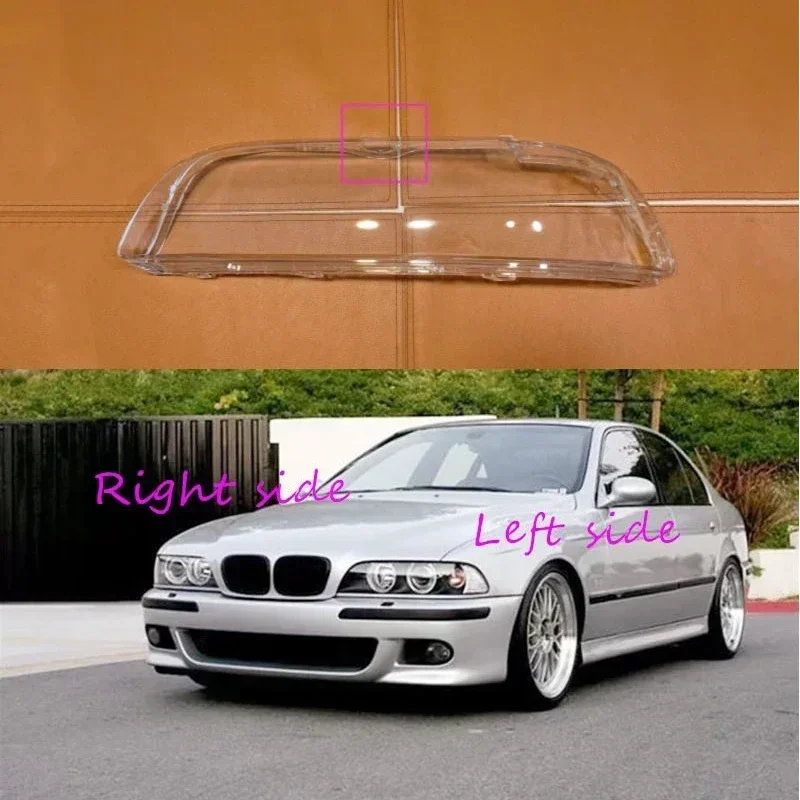 For BMW 5 Series E39 1995 96 97 98 99 00 01 02 2003 Replacement Car Headlamp Lens Headlight Shell Cover Headlight Glass