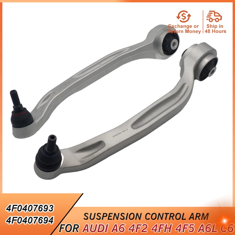 

Front Lower Suspension Control Arm for Audi A6 4F2 4FH 4F5 A6L C6 2011 2010 2009 2008 2007 2006 Accessories 4F0407693 4F0407694