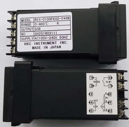 Termostato digital PID inteligente RKC, interruptor de control de temperatura, REX-C, 1 millón de latas, AC380V