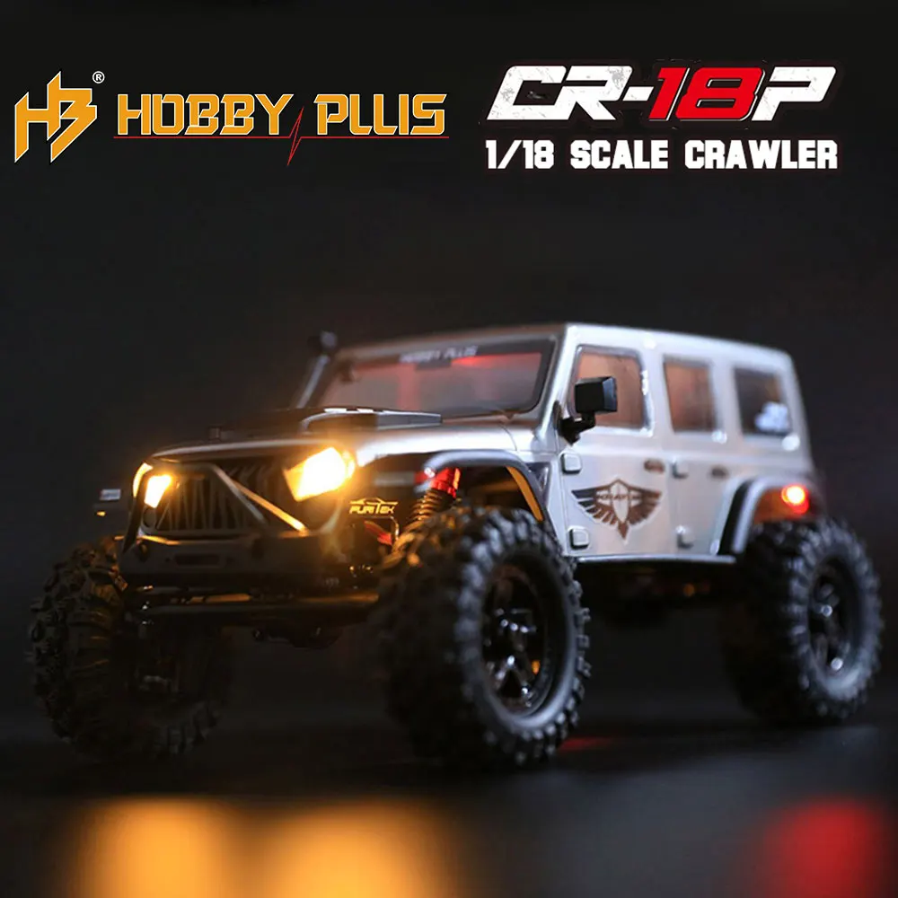 NEW HOBBY PLUS CR18P KRATOS Brushless RTR 1/18 RC Electric Remote Control Model Car Crawler Off-Road Adults Children's Toys