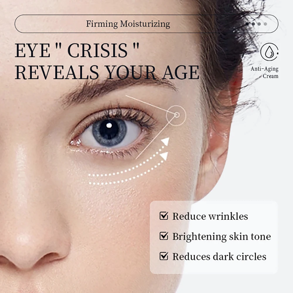 

Крем для глаз OSUFI с коллагеном: увлажняющий, осветляющий, подтягивающий, устраняющий темные круги и мешки под глазами, лифтинг-сыворотка для ухода за кожей вокруг глаз