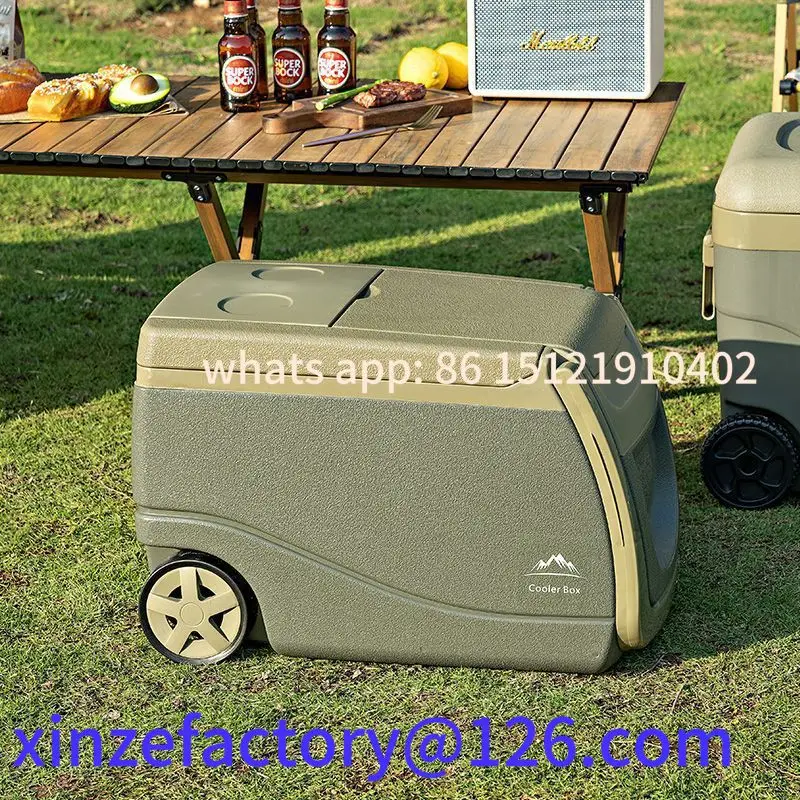 

Customizable incubator Commercial stall Small refrigerator with wheel