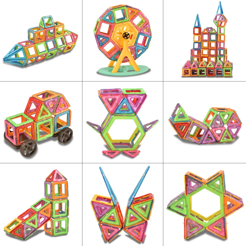 

Children's disk building block puzzle, decompression, parent-child interaction, master builder props