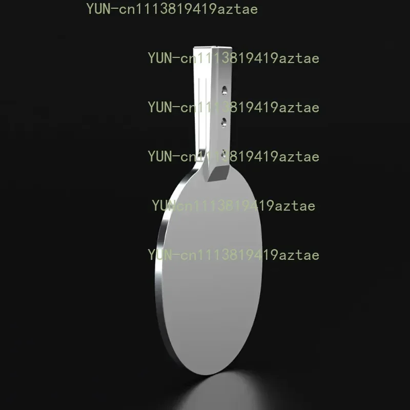 Stainless Steel Table Tennis Paddle - Weighted Training Racket for Strength Building & Fitness