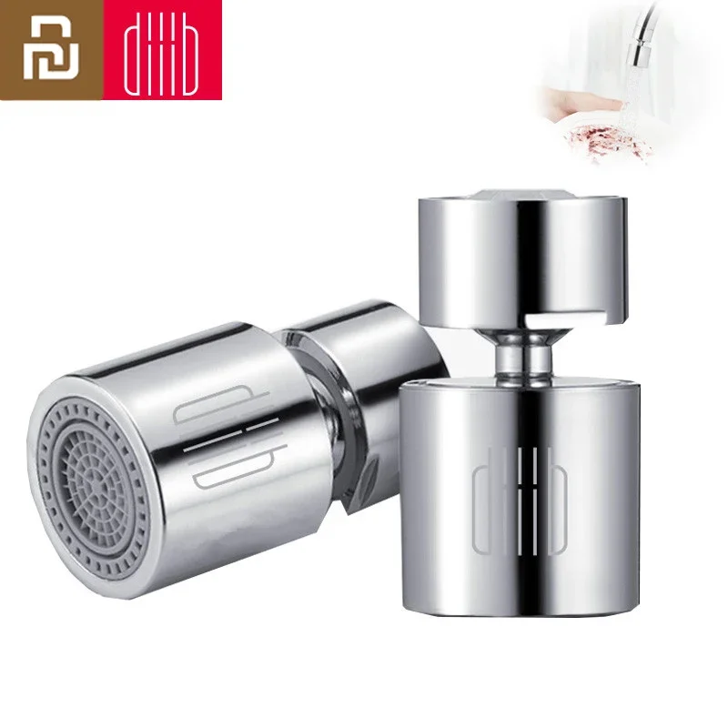 Mija Diiib Kitchen Faucet Aerator Water Tap Nozzle Bubbler Water Saving Filter 360-Degree Double Function For Splash-proof