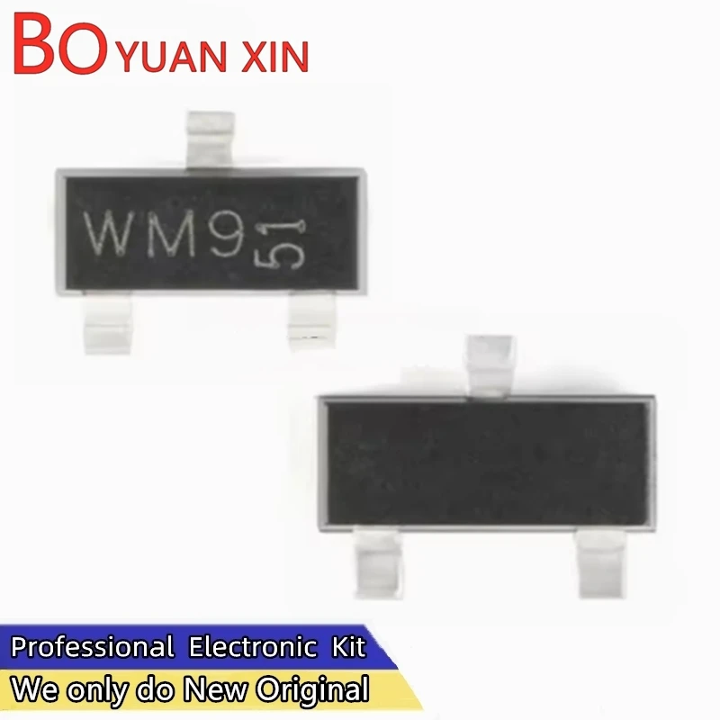 20PCS PMV65XP WM9 SOT23-3 PMV65 SOT-23 MOSFET Field Effect Tube New Original