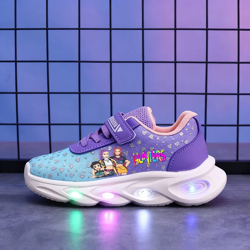 Детская обувь со светодиодной подсветкой KPop