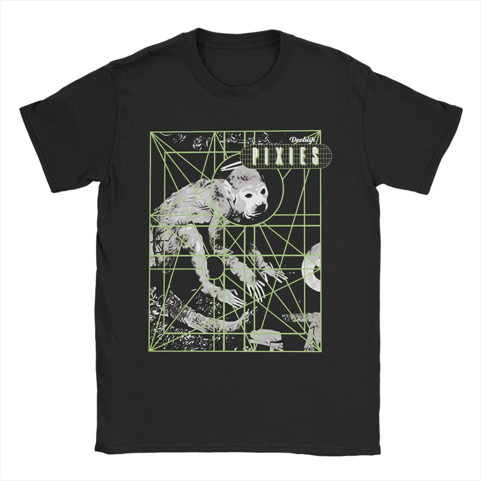 Pixies Doolittle Album Cotton T-Shirt For Couple Summer  Classic T Shirts O-Neck Hippie Tee Shirt Oversized Casual Tops