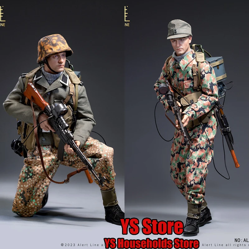 Ensemble Complet de Figurines d'Action Militaire, Modèle de Soldat, Fusil de Nuit Vampire, 12 Pouces, Collection Hobby, AL100044 1/6, MP44