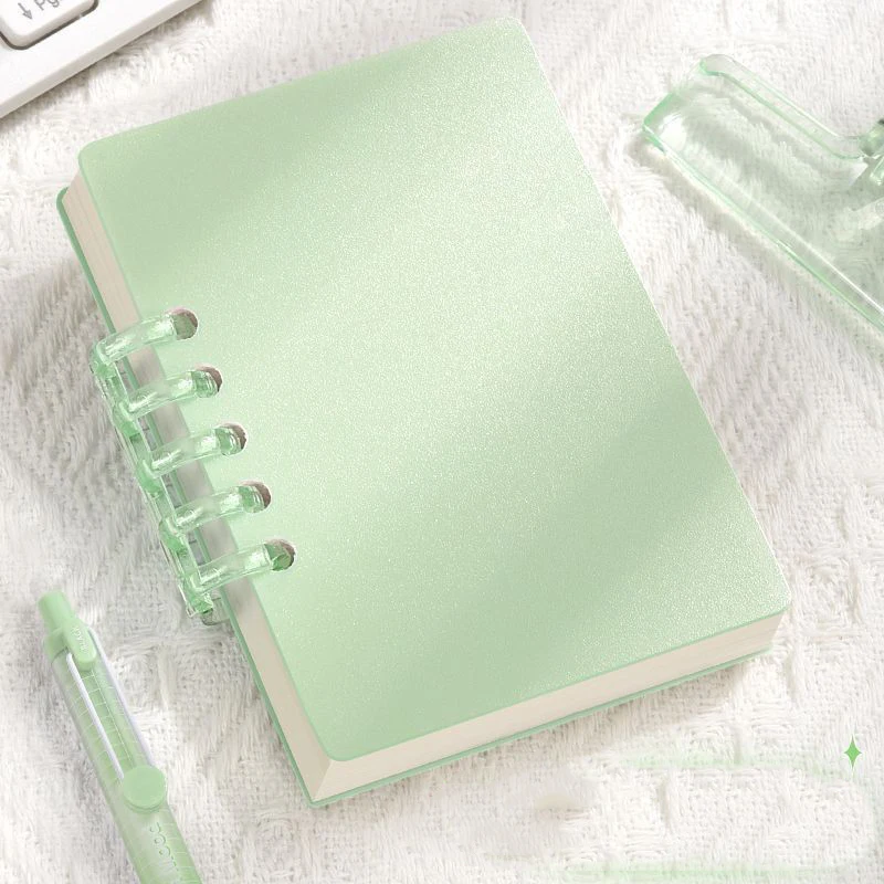 دفتر ملاحظات محمول ذو أوراق فضفاضة مقاس A7، دفتر جيب صغير مع معايير عالية المظهر للطلاب هي أداة تعليمية