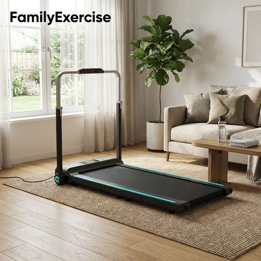 

Smart Electric Foldable Treadmill Portable Walking Pad Under Desk Running Machine Gym Fitness Equipment for Home Office