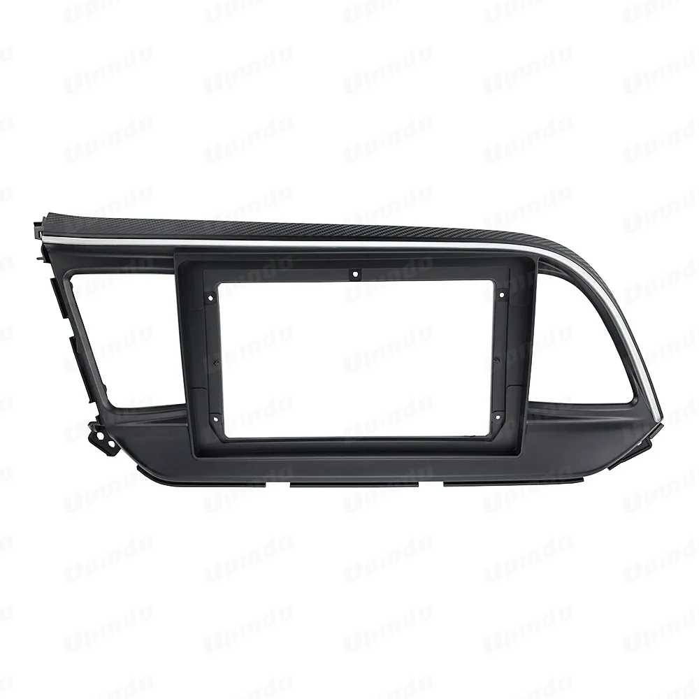 2 Din 9 inch Car Radio Fascia Panel Frame Dash Kit Trim for Hyundai Elantra LHD 2019+ Android Stereo