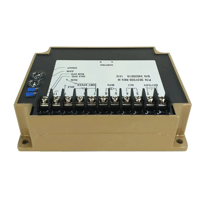 A64P-3037359 وحدة التحكم في سرعة مولد الديزل وحدة تحكم محافظ المحرك لمولد أجزاء المولد #5