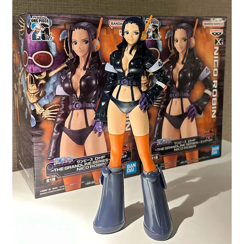 One Piece Bandai Anime Dxf The Grandline Series Egghead Nico Robin Egghead Sanji Action Figure Pvc Model Toys