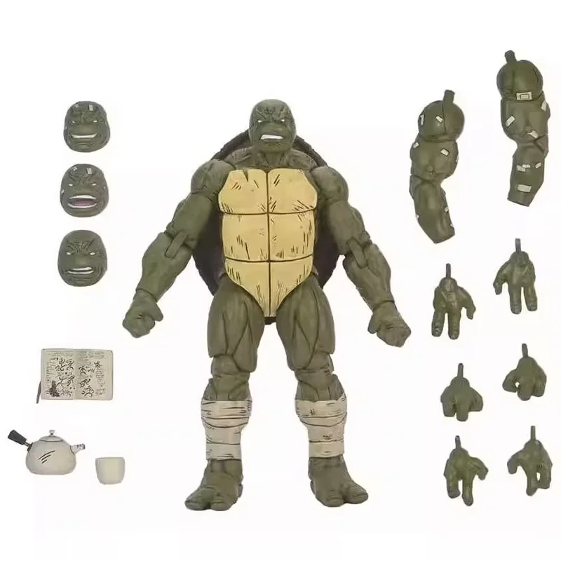 TMNT The Last Ronin Figur NECA 54434 Teenage Mutant Ninja Turtle Battle Damaged Action Figuras Anime Figur 7-Zoll-Modellspielzeug