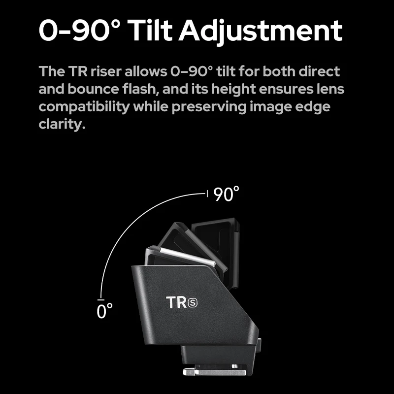 Godox TR C/N/F/S/O TTL Hot Shoe Riser متوافق مع Canon E-TTL II وNikon i-TTL ونظام Sony Fuji OM وأنظمة Panasonic TTL #3