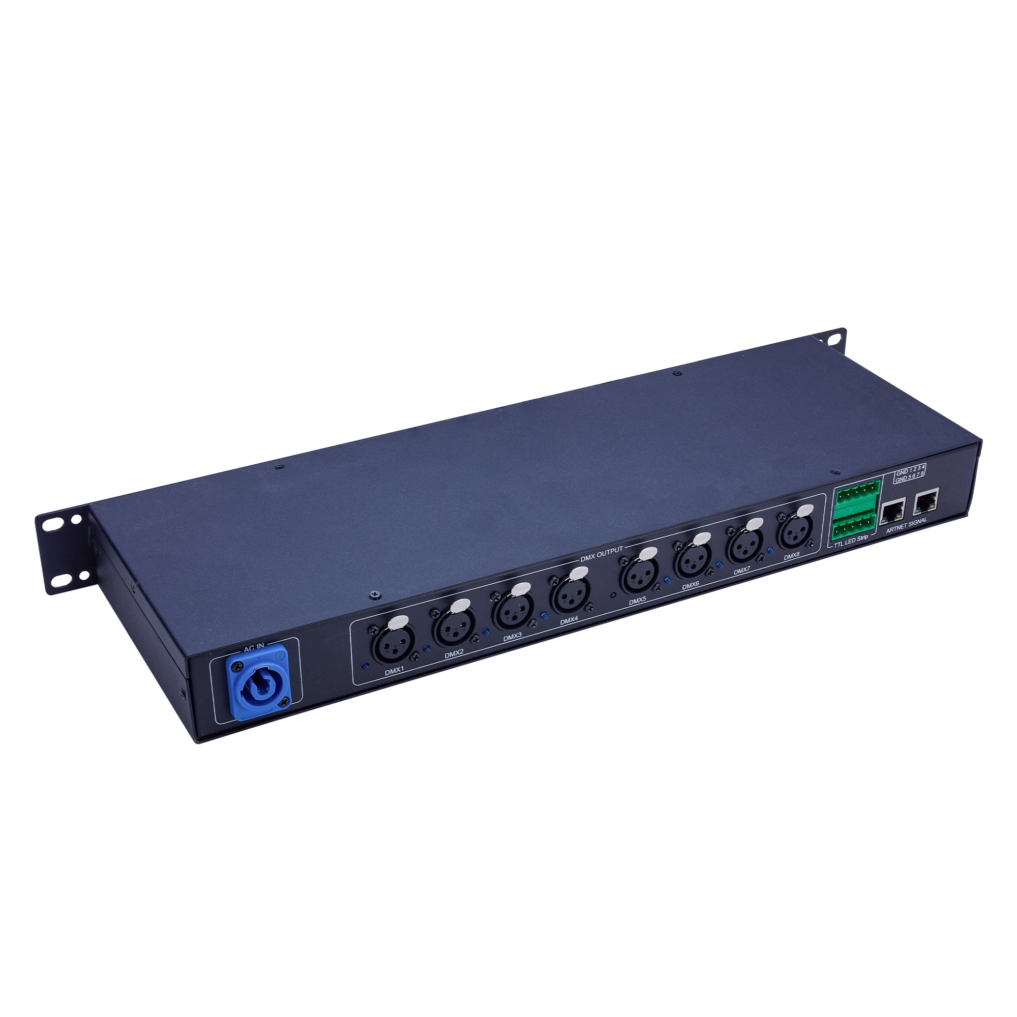 ArtNet DMX512 RDM イーサネット照明コントローラーインターフェース 8 ユニバース 4096 ディスコ MA2 Titan Freesytle
