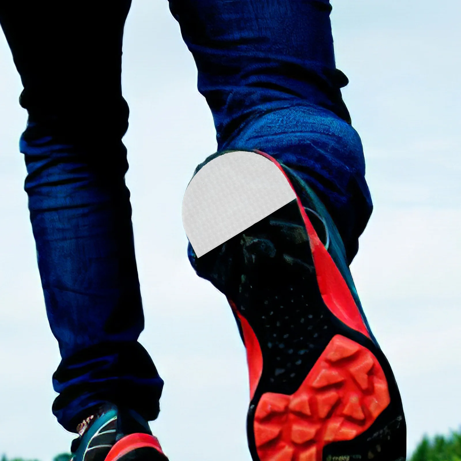 

1Pair Non-Slip Shoe Pads Anti-Slip Rubber Sole Protectors Sneaker Sole Pads Wear-Resistant Noise Reduction Shoe Accessories