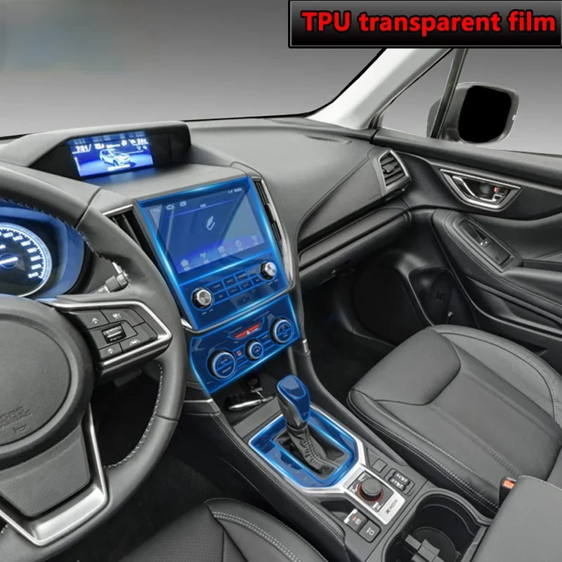 

Transparent TPU Car Repair Film For Subaru Forester 2019-2020 Car Interior Protective Sticker Center Console Accessories