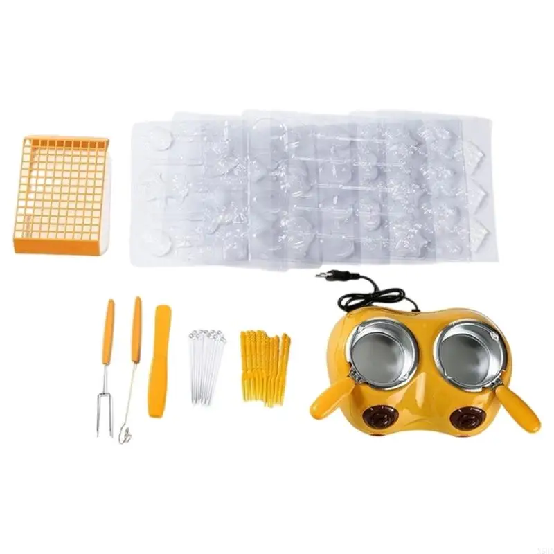 

Подходит для всей семьи, набор для шоколадного фондю, термостойкая алюминиевая текстура N58D