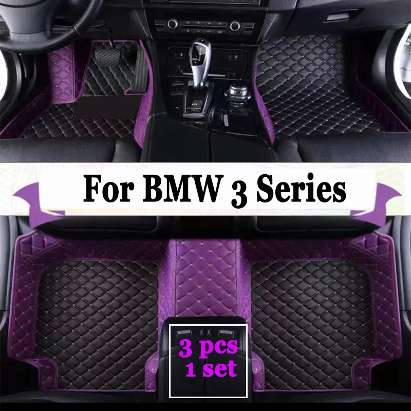 

Индивидуальный 3D автомобильный коврик для BMW 3 серии F30 F31 Touring F34 GT G20 2020-2023, аксессуары для интерьера автомобиля