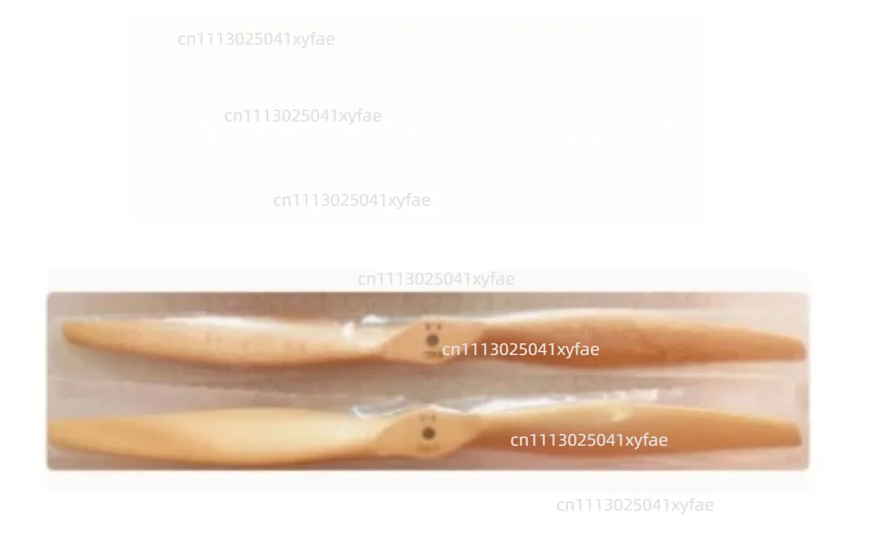1 Pair Beech Wood Rotor Blades CW CCW 10-32 Inch Universal Replacement Parts