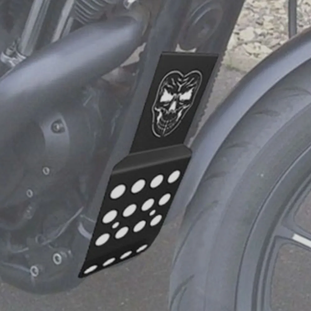 

Для Sportster XL 883 1200 48 72 2004-2023 2022 2021 передняя защита двигателя мотоцикла, защита нижнего обтекателя подбородка, крышка спойлера