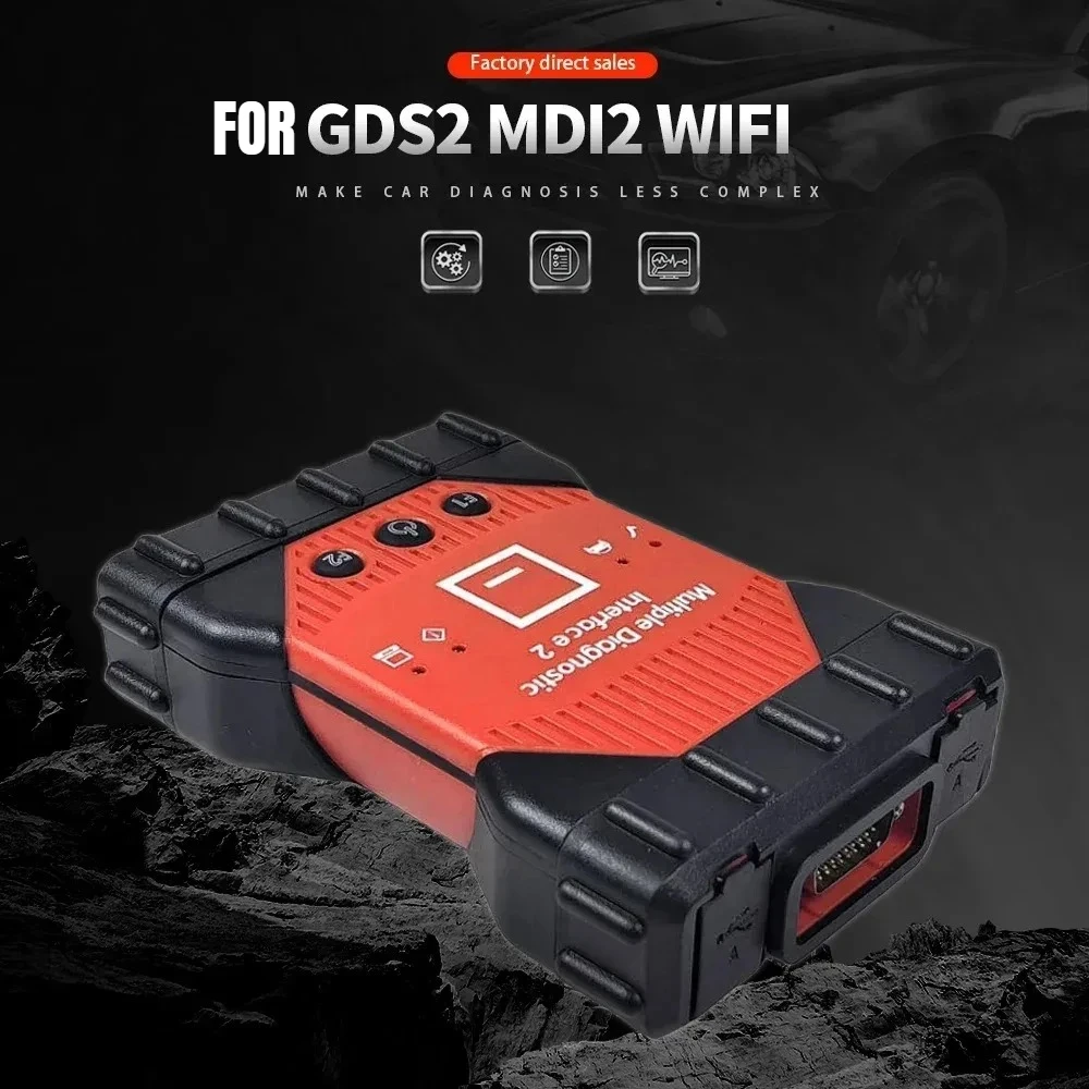 NEWBest Auto Scanner MDI 2 Car Diagnostic Tool Supoort CAN FD DoIP Communication  MDI2 USB/ WIFI/ Network Cable Connect Tools