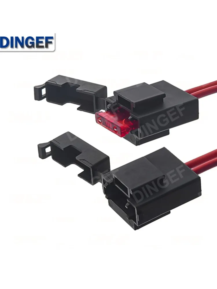 Porte-fusible de voiture 32V ACC, grande taille Standard Mini Micro2, 16awg, boîte à fusibles Non destructive, rallonge de fusible à lame ATM