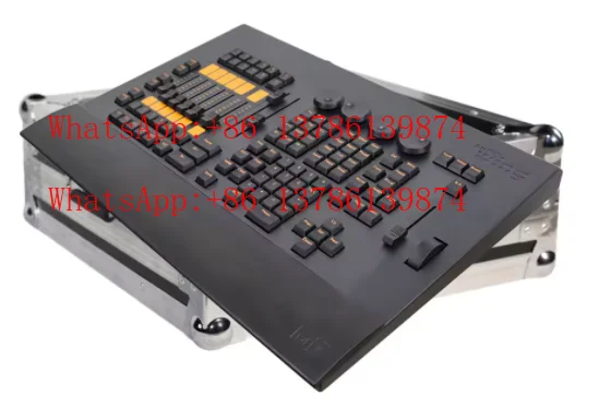 Grand MA DMX Lighting Console Black Horse Command Wing PC Controller with Flight Case for Stage DJ