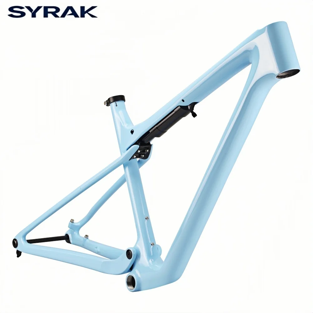 SYRAK 2026 تصميم جديد 29er دفعة BSA S M L الكربون تعليق ماتي لامع Traval 100 مللي متر الكربون إطار الجبلية إطار الكربون الجبلية