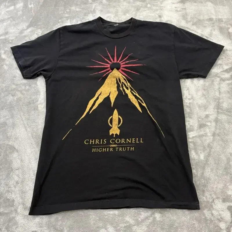 Chris Cornell T Shirt Small Soundgarden Higher Truth 2016 Tour Grunge Black