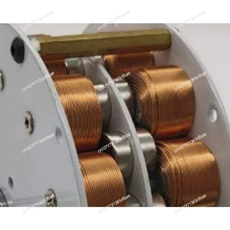 Multipole Strong Magnetic Three-Phase AC Double-Layer High-Power Disk Core Generator - Ultra-Low Speed, High-Efficiency