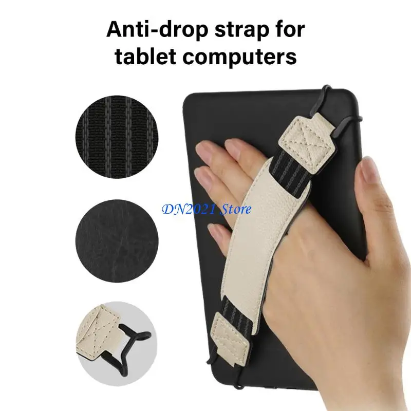 F3KE Universal AntiSlip Tablets Band For 9-11Inch Models Tablets Ergonomic Elastic Hands strap Secure Portable Finger Holder