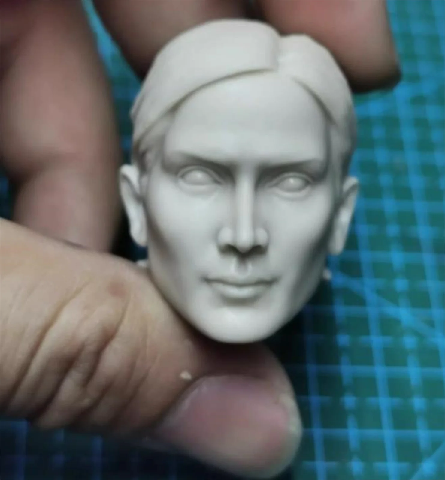 Некрашенная 1/6 масштабная женщина-солдат Кэрри-Дне Мосс голова лепка Азия для масштаба 1:6 голова фигурка тело хобби игрушка