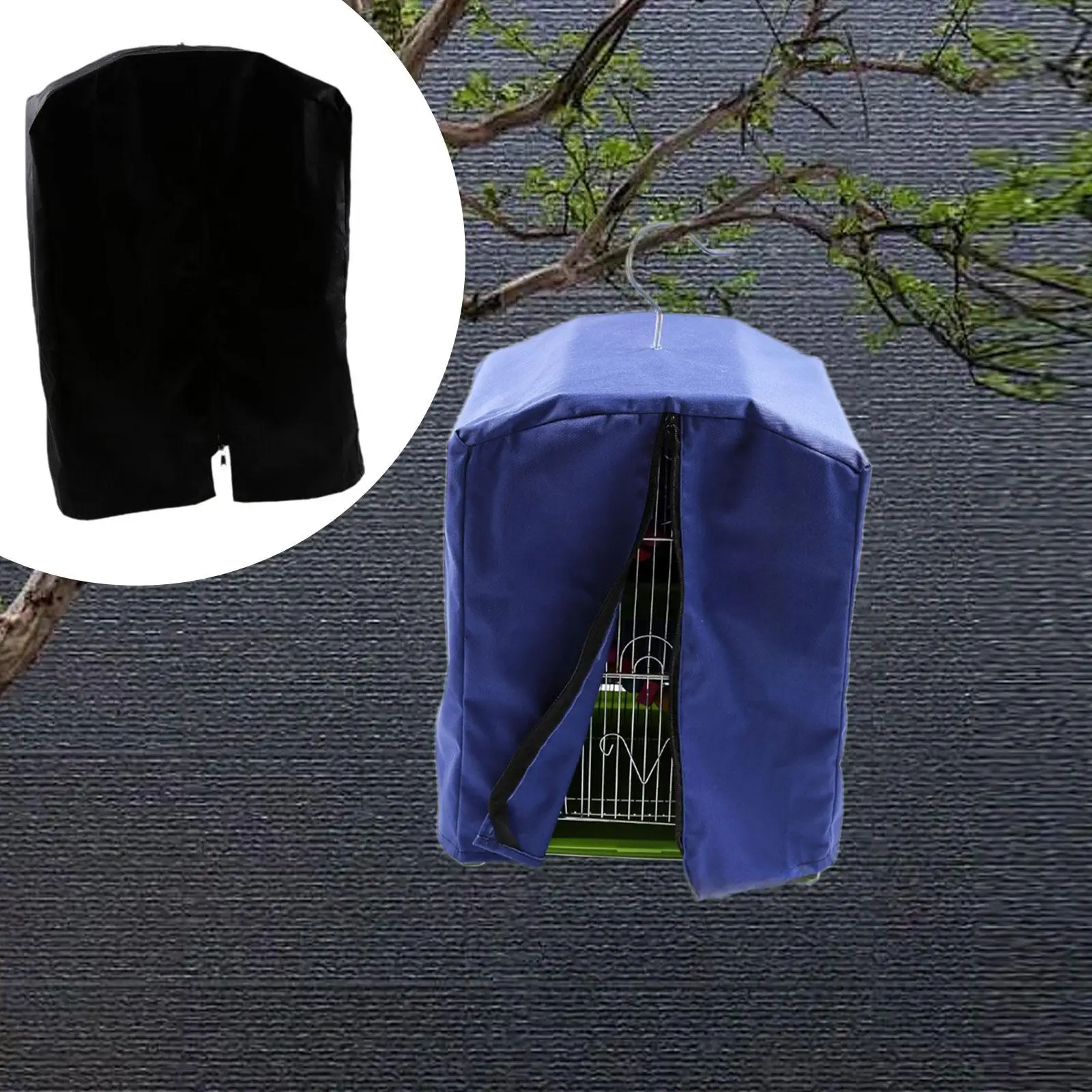 

Birdcage Bag Cover Windproof Fabric Bird Accessory for Budgies Pigeons Universal Indoor Aviary Use