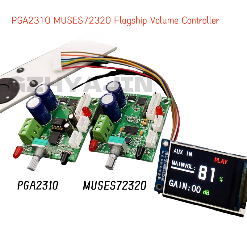 New PGA2310 MUSES72320 Flagship Level Volume Controller Potentiometer Pre stage Remote Control Grinding Machine Must Choose