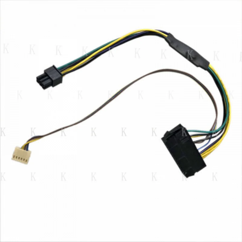 

C 1PCS DC Power Jack Charging Port Cable for HP G1 Z220 Z230 Z240 24-Pin to 6-Pin