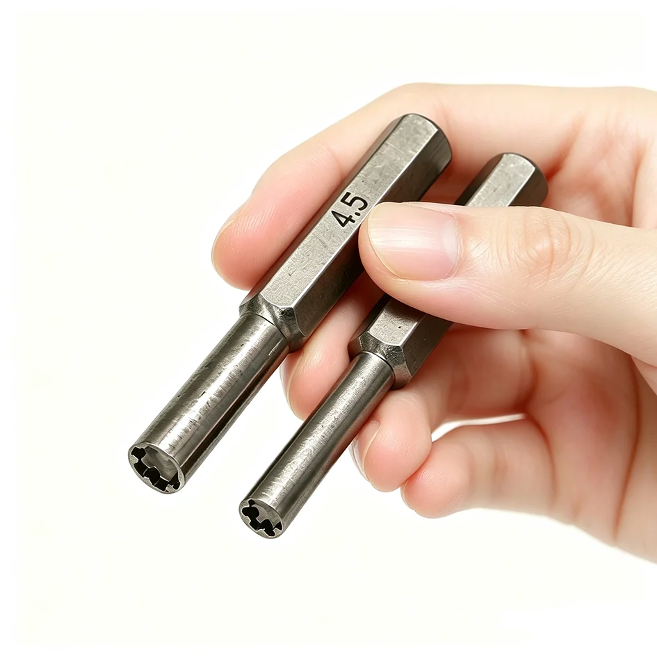 Security Gamebit Screwdriver Kit 3.8mm & 4.5mm, Opening Repair Tool for Nintendo NES SNES N64 Game Boy NGC SFC Sega MD Consoles