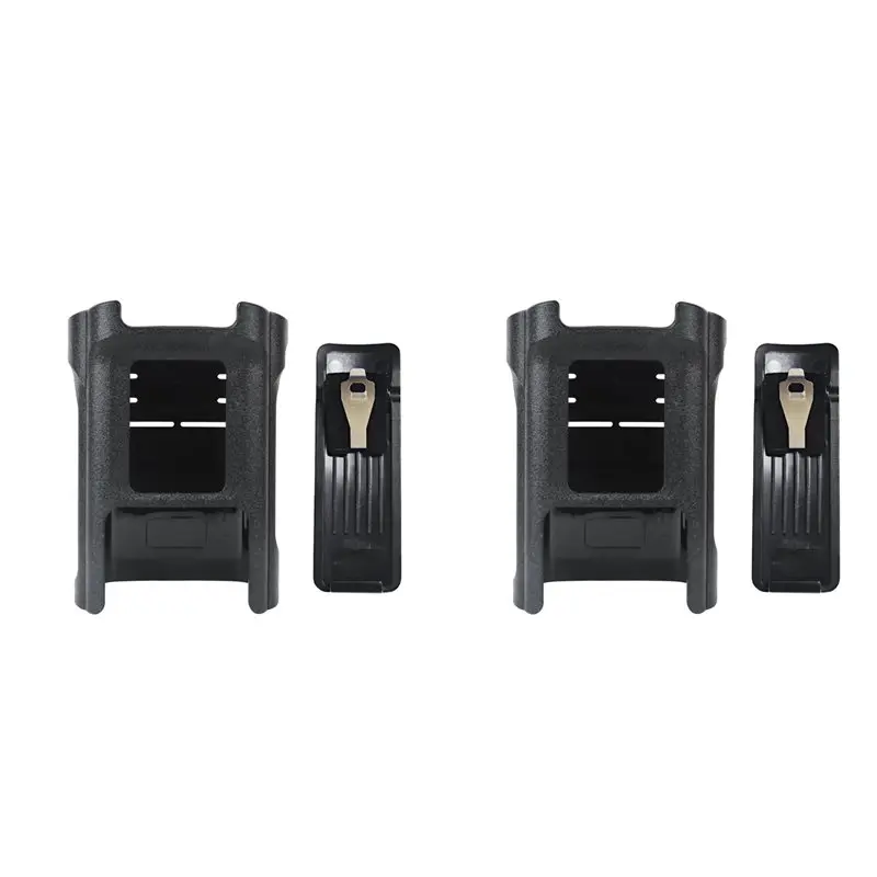 B03B-2X For Baofeng DM-32 UV-32 DM-32UV Walkie Talkie Plastic Holder Case With Belt Clip