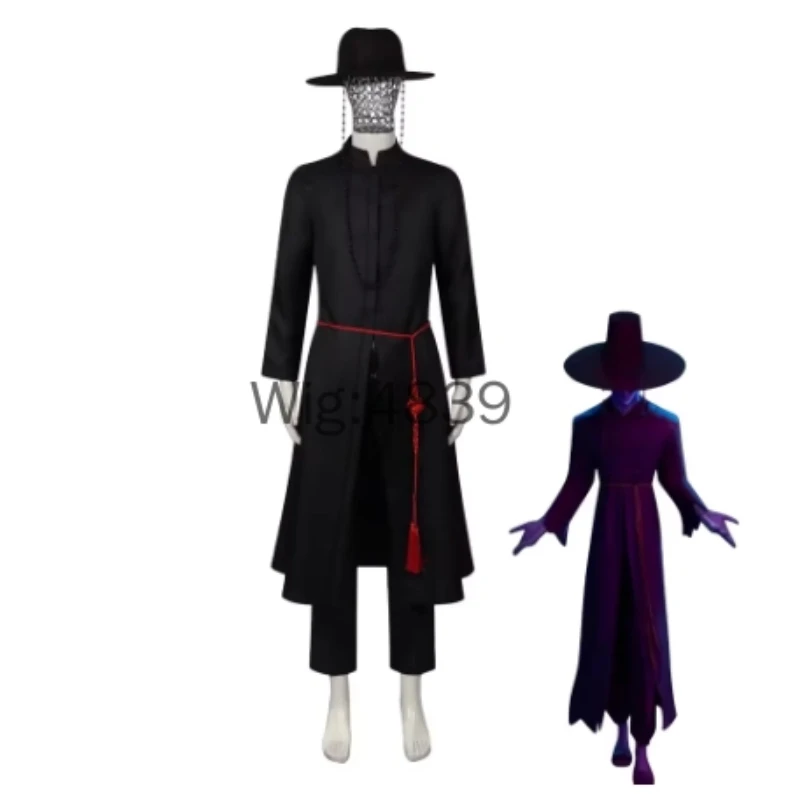 

Moive Kpop Demon Hunter Cos Saja Boys Group Singing Korea Style Man Suit Cosplay Costume Halloween Party Performance Costume New