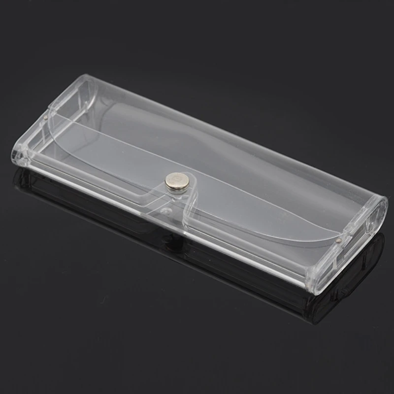 Portable Protector Holder Transparent Glasses for Case Cover Sunglasses Holder Box Eyeglasses Storage Box Clear PVC Sung