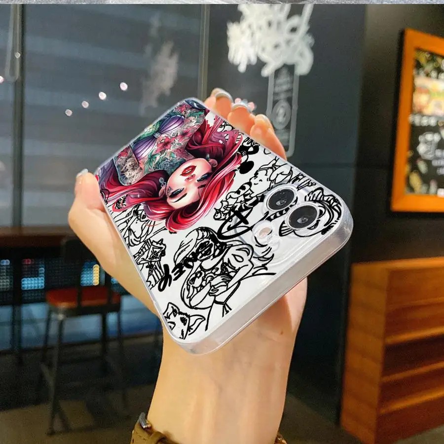 เคสโทรศัพท์ลายเจ้าหญิงแอเรียลจากดิสนีย์ สำหรับ iPhone 17 Air XR 7 8 16e 13 12 11 Pro MAX 12 Mini 16 15 14 Plus  แบบนิ่ม