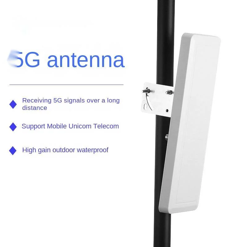 high gain 5G 15dbi signal receiving antenna TS-9 external directional outdoor long-distance adaptation 5G antenna