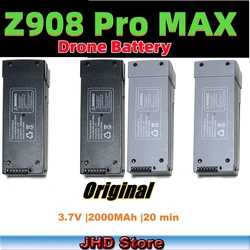 JHD Z908 Pro Battery for Z908 PRO Max RC Plane 3.7V 1800MAh Z908  Lipo Battery wholesaler